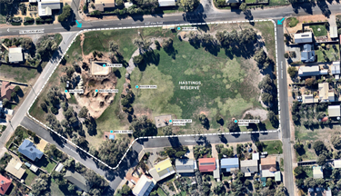 Hastings Avenue reserve