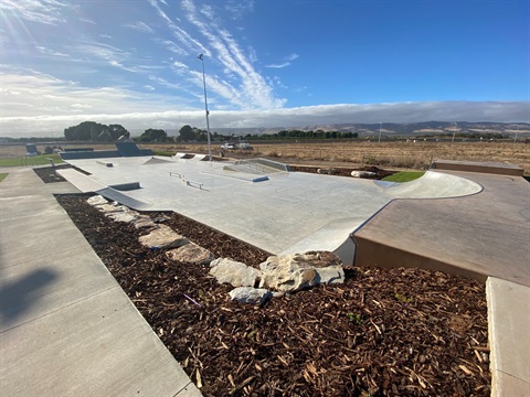 Aldinga skate park - freestyle area