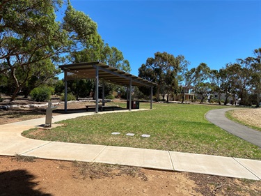 Picnic area with bbq