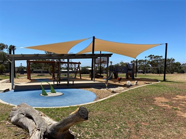 Playground and shelter