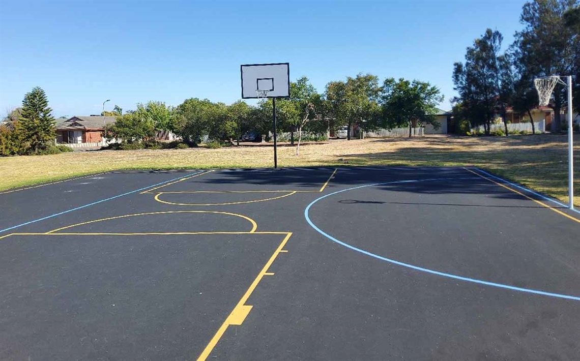 Basketball and netball keyway