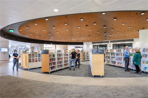 Aldinga Library main floor